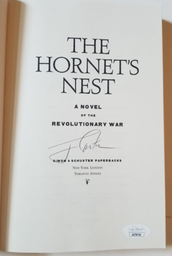 JIMMY CARTER REAL HAND SIGNED THE HORNET’S NEST 1ST ED PAPERBACK BOOK JSA COA COLLECTIBLE MEMORABILIA