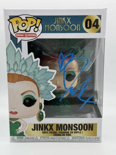 Jinkx Monsoon AUTOGRAPH Signed Drag Queens 04 Funko Pop Vinyl Figure ACOA