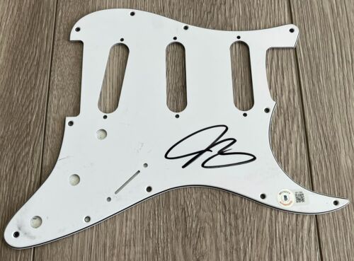 JOE BONAMASSA BLOODLINE SIGNED AUTOGRAPH GUITAR PICKGUARD W/PROOF & BECKETT COA COLLECTIBLE MEMORABILIA