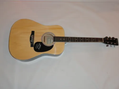JOE NICHOLS SIGNED NATURAL ACOUSTIC GUITAR COUNTRY SUPERSTAR