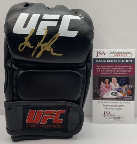 JOE PYFER SIGNED AUTOGRAPHED UFC FIGHT GLOVE MMA JSA COA BODYBAGZ COLLECTIBLE MEMORABILIA