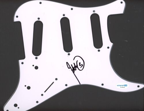 JOHN 5 SIGNED AUTOGRAPH STRAT GUITAR PICKGUARD ACOA MOTLEY CRUE MANSON COLLECTIBLE MEMORABILIA