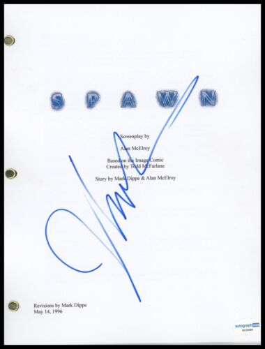JOHN LEGUIZAMO “SPAWN” AUTOGRAPH SIGNED FULL COMPLETE SCRIPT SCREENPLAY ACOA COLLECTIBLE MEMORABILIA