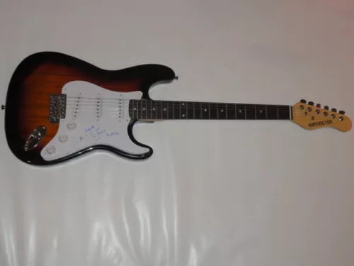 JOSS STONE SIGNED SUNBURST ELECTRIC GUITAR AUTOGRAPHED JSA COA