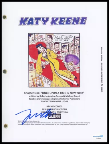 JULIA CHAN “KATY KEENE” AUTOGRAPH SIGNED ‘PEPPER SMITH’ PILOT EPISODE SCRIPT COLLECTIBLE MEMORABILIA