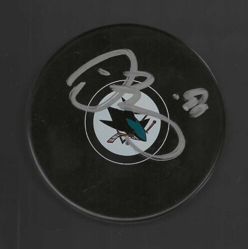 JUSTIN BAILEY SIGNED SAN JOSE SHARKS PUCK COLLECTIBLE MEMORABILIA