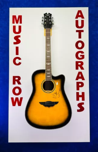 KEITH URBAN SIGNED AUTOGRAPH URBAN MODEL ACOUSTIC GUITAR JSA COA COLLECTIBLE MEMORABILIA
