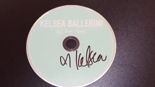 KELSEA BALLERINI AUTOGRAPHED THE FIRST TIME CD SIGNED