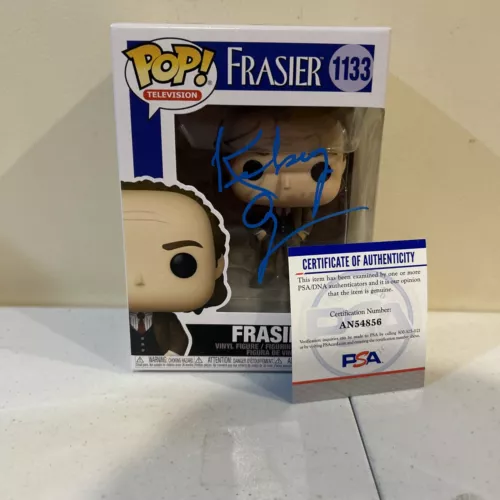 KELSEY GRAMMER SIGNED AUTOGRAPH FRASIER FUNKO POP PSA COA TV STAR COLLECTIBLE MEMORABILIA