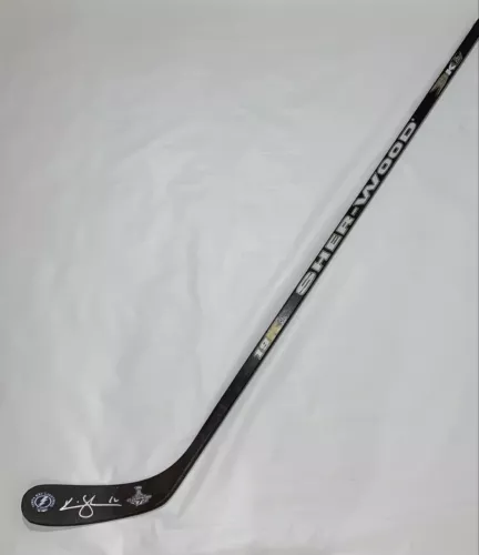 KEVIN SHATTENKIRK SIGNED HOCKEY STICK TAMPA BAY LIGHTNING 2020 STANLEY CUP COLLECTIBLE MEMORABILIA