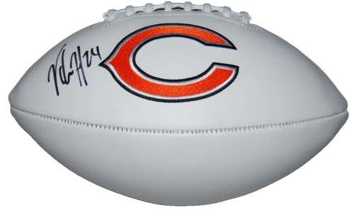 KHALIL HERBERT SIGNED (CHICAGO BEARS) F/S LOGO FOOTBALL PSA/DNA AN42578 COLLECTIBLE MEMORABILIA