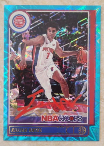 Killian Hayes Signed 2021-22 Panini NBA Hoops 