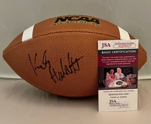KIRK HERBSTREIT OHIO STATE BUCKEYES SIGNED NCAA FOOTBALL AUTOGRAPHED JSA COLLECTIBLE MEMORABILIA