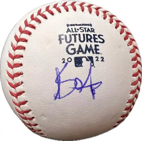 KYLE HARRISON SIGNED BASEBALL PSA/DNA SAN FRANCISCO GIANTS AUTOGRAPHED COLLECTIBLE MEMORABILIA
