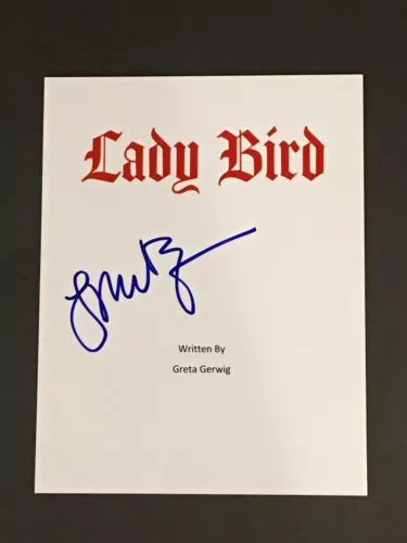 LAURIE METCALF SIGNED LADY BIRD FULL MOVIE SCRIPT AUTOGRAPHED RARE JSA COA