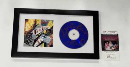 LIVING COLOUR SIGNED FRAMED TIME'S UP CD VERNON REID COREY GLOVER WILL JSA COA
