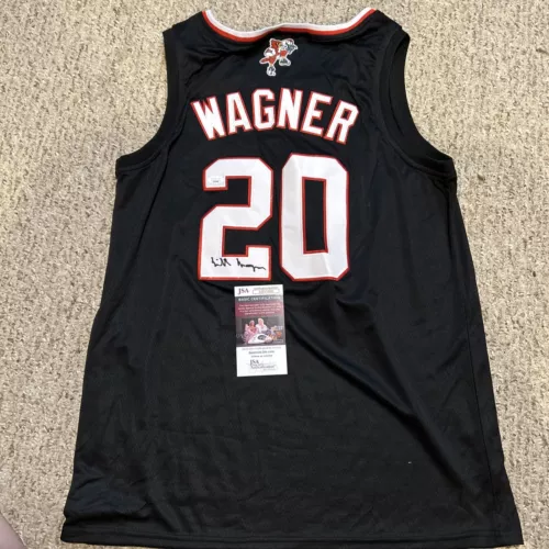 LOUISVILLE CARDINALS- MILT WAGNER SIGNED AUTOGRAPH JERSEY JSA COA BASKETBALL