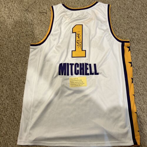 LSU TIGERS- TASMIN MITCHELL SIGNED AUTOGRAPH JERSEY BASKETBALL COA COLLECTIBLE MEMORABILIA