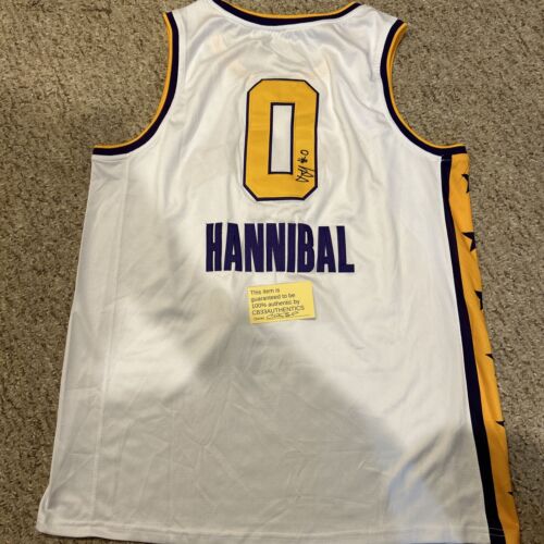 LSU TIGERS- TRE HANNIBAL SIGNED AUTOGRAPH JERSEY COA BASKETBALL COLLECTIBLE MEMORABILIA