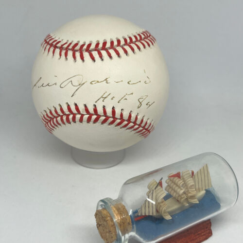 LUIS APARICIO SIGNED RAWLINGS OAL BASEBALL JSA COA WHITE SOX INSCRIBED HOF A3011 COLLECTIBLE MEMORABILIA