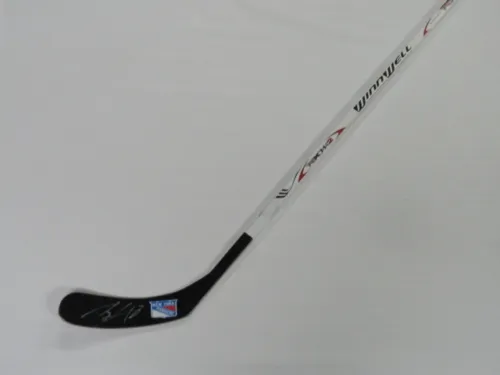 MARC STAAL SIGNED HOCKEY STICK NEW YORK RANGERS AUTOGRAPHED STANLEY CUP PROOF