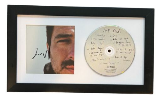MARCUS MUMFORD SIGNED SELF TITLED FRAMED CD DISPLAY MUMFORD & SONS AUTOGRAPH COA COLLECTIBLE MEMORABILIA