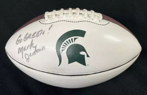 MARK DANTONIO SIGNED INSCRIBED MICHIGAN STATE SPARTANS FOOTBALL COLLECTIBLE MEMORABILIA