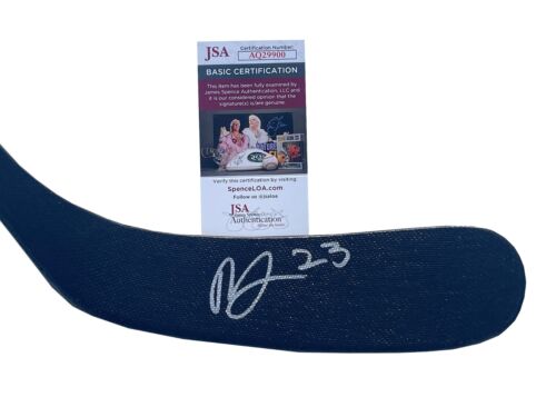 MASON MCTAVISH SIGNED ANAHEIM DUCKS HOCKEY STICK JSA COA COLLECTIBLE MEMORABILIA