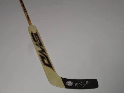 MATT MURRAY SIGNED GOALIE STICK PITTSBURGH PENGUINS STANLEY CUP CHAMPIONS PROOF