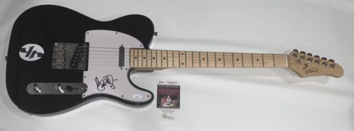 MATT SCANNELL SIGNED BLACK ELECTRIC GUITAR VERTICAL HORIZON JSA COA COLLECTIBLE MEMORABILIA