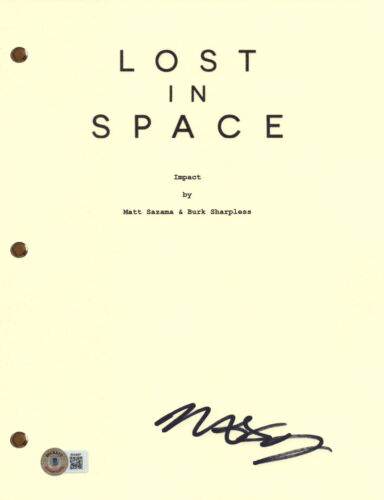 MAXWELL JENKINS SIGNED AUTOGRAPH LOST IN SPACE PILOT EPISODE SCRIPT BECKETT COA COLLECTIBLE MEMORABILIA