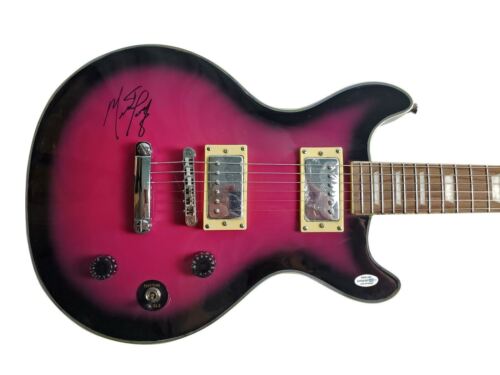 MEAT LOAF AUTOGRAPHED SIGNED GUITAR EXACT VIDEO PROOF ACOA WITNESS ITP COLLECTIBLE MEMORABILIA