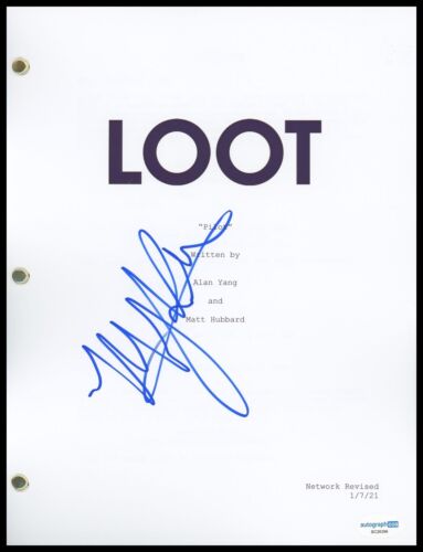 MICHAELA JAE RODRIGUEZ “LOOT” AUTOGRAPH SIGNED MJ FULL PILOT EPISODE SCRIPT ACOA COLLECTIBLE MEMORABILIA