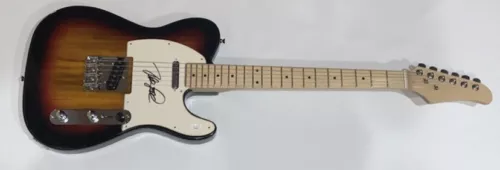 MIKE LOVE SIGNED ELECTRIC GUITAR THE BEACH BOYS JSA COA COLLECTIBLE MEMORABILIA
