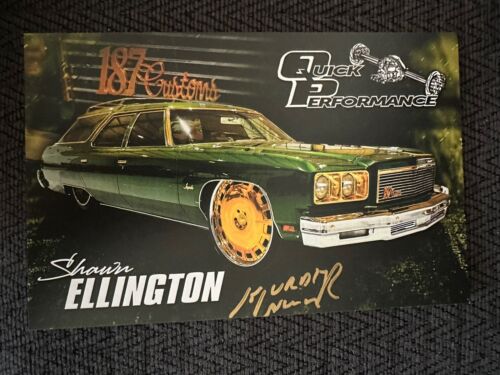 MURDER NOVA SIGNED STREET OUTLAWS PROMO CARD 2023 PRI SHOW QUICK PERFORMANCE COLLECTIBLE MEMORABILIA