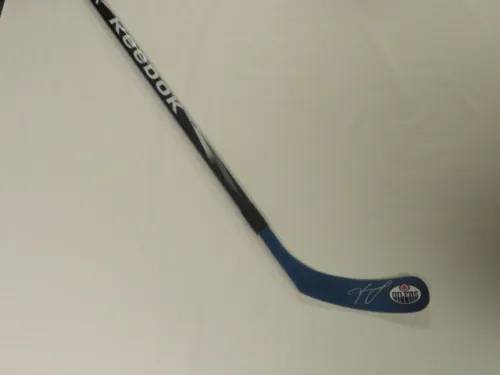 NAIL YAKUPOV SIGNED HOCKEY STICK EDMONTON OILERS #1 PICK JSA AUTHENTICATED