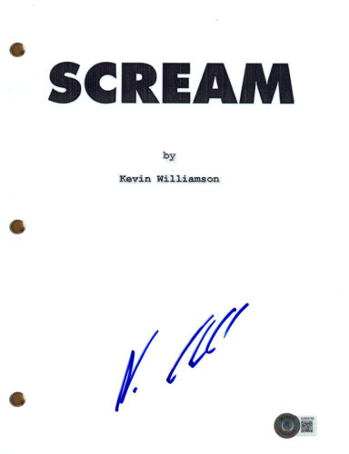 NEVE CAMPBELL SIGNED AUTOGRAPH SCREAM FULL MOVIE SCRIPT SCREENPLAY BECKETT COA COLLECTIBLE MEMORABILIA