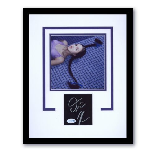 OLIVIA RODRIGO “GUTS” AUTOGRAPH SIGNED CUSTOM FRAMED 11×14 MATTED DISPLAY D ACOA COLLECTIBLE MEMORABILIA