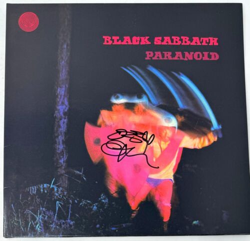 ozzy osbourne signed album