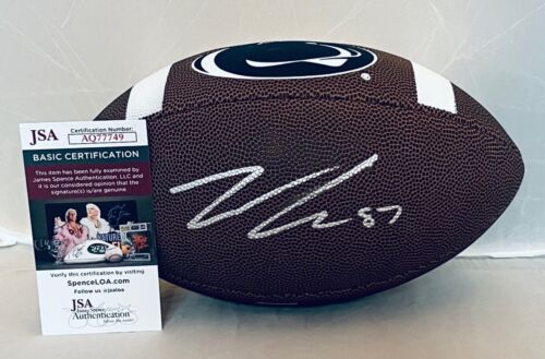 PAT FREIERMUTH STEELERS SIGNED F/S LOGO PENN STATE NITTANY LIONS FOOTBALL JSA COLLECTIBLE MEMORABILIA