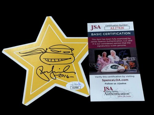 PETER LAIRD TEENAGE MUTANT NINJA TURTLES CREATOR SIGNED AUTOGRAPH SKETCH JSA COLLECTIBLE MEMORABILIA
