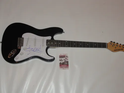 PHARRELL WILLIAMS SIGNED BLACK ELECTRIC GUITAR NERD LEGEND JSA COA COLLECTIBLE MEMORABILIA