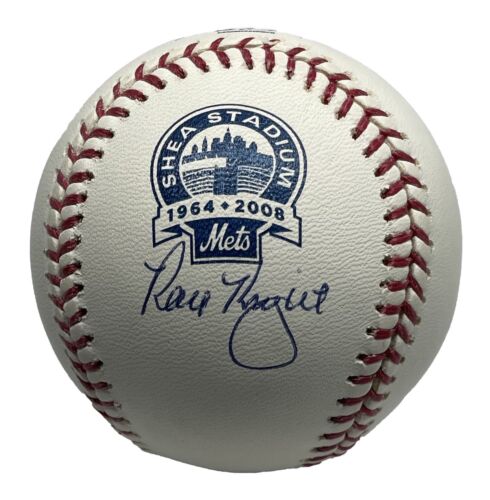 Ray Knight Signed MLB Baseball AIV AA28407 Shea Stadium Logo Baseball ...