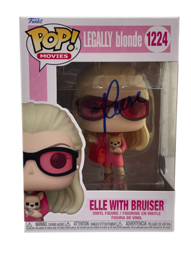 REESE WITHERSPOON SIGNED LEGALLY BLONDE FUNKO 1224 ELLE AUTOGRAPH BECKETT COLLECTIBLE MEMORABILIA