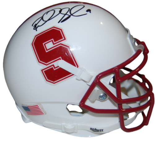RICHARD SHERMAN SIGNED (STANFORD CARDINAL) MINI FOOTBALL HELMET PSA/DNA AN61429 COLLECTIBLE MEMORABILIA