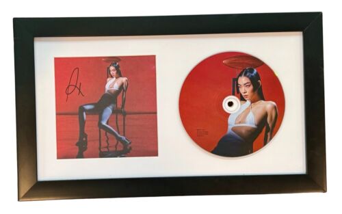 RINA SAWAYAMA SIGNED FRAMED HOLD THE GIRL CD COVER ALBUM DISPLAY AUTOGRAPH COA COLLECTIBLE MEMORABILIA
