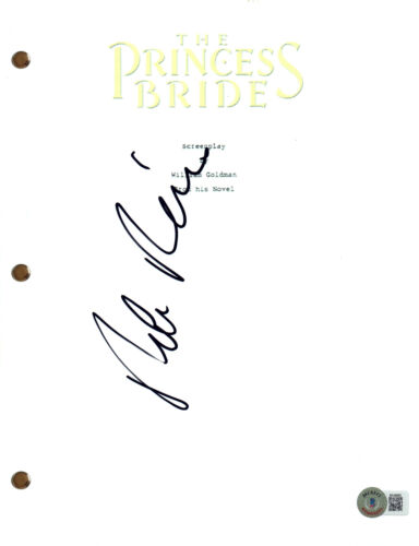 ROB REINER SIGNED AUTOGRAPH THE PRINCESS BRIDE MOVIE SCRIPT SCREENPLAY BAS COA COLLECTIBLE MEMORABILIA