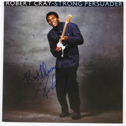ROBERT CRAZY JSA SIGNED AUTOGRAPH RECORD VINYL STRONG PERSUADER COLLECTIBLE MEMORABILIA