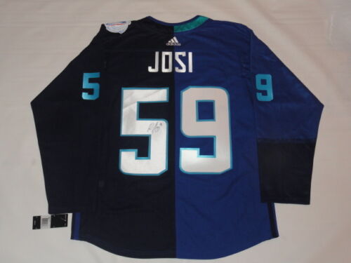 ROMAN JOSI SIGNED TEAM EUROPE 2016 WORLD CUP OF HOCKEY JERSEY JSA COA LICENSED