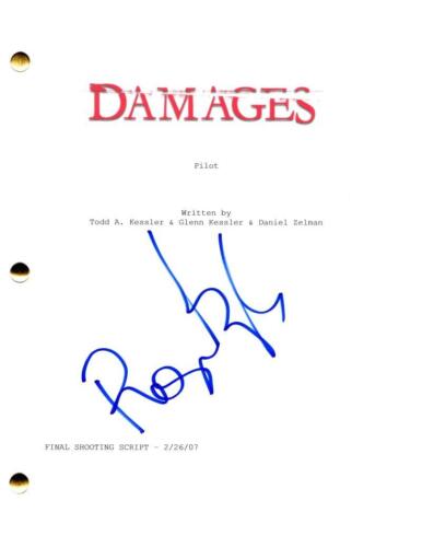 ROSE BYRNE SIGNED AUTOGRAPH DAMAGES FULL PILOT SCRIPT SCREENPLAY – ELLEN PARSONS COLLECTIBLE MEMORABILIA